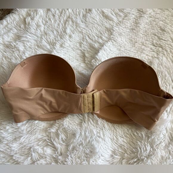 Victorias Secret Bra Lined Strapless Womens Size at 38D - Picture 2 of 8